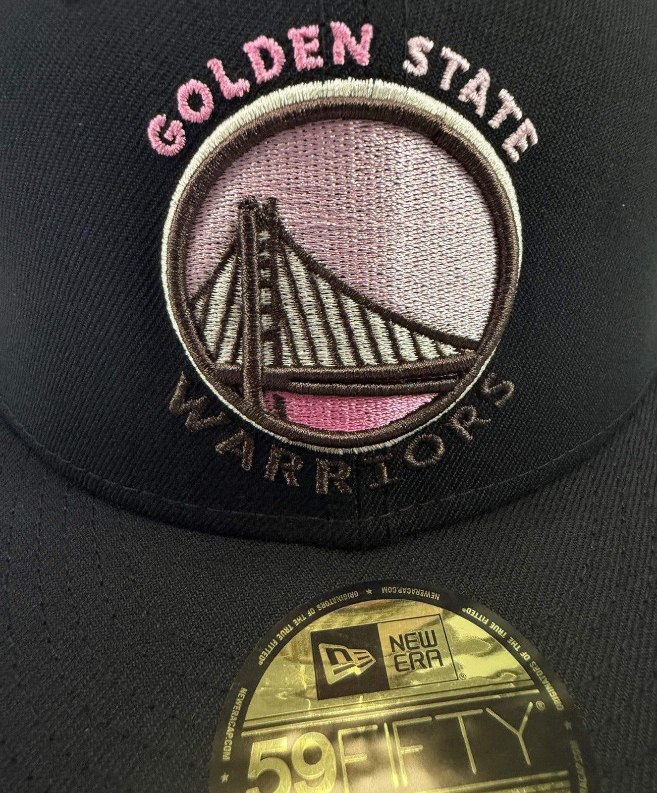New Era 59FIFTY Golden State Warriors Fitted Hat Size 7