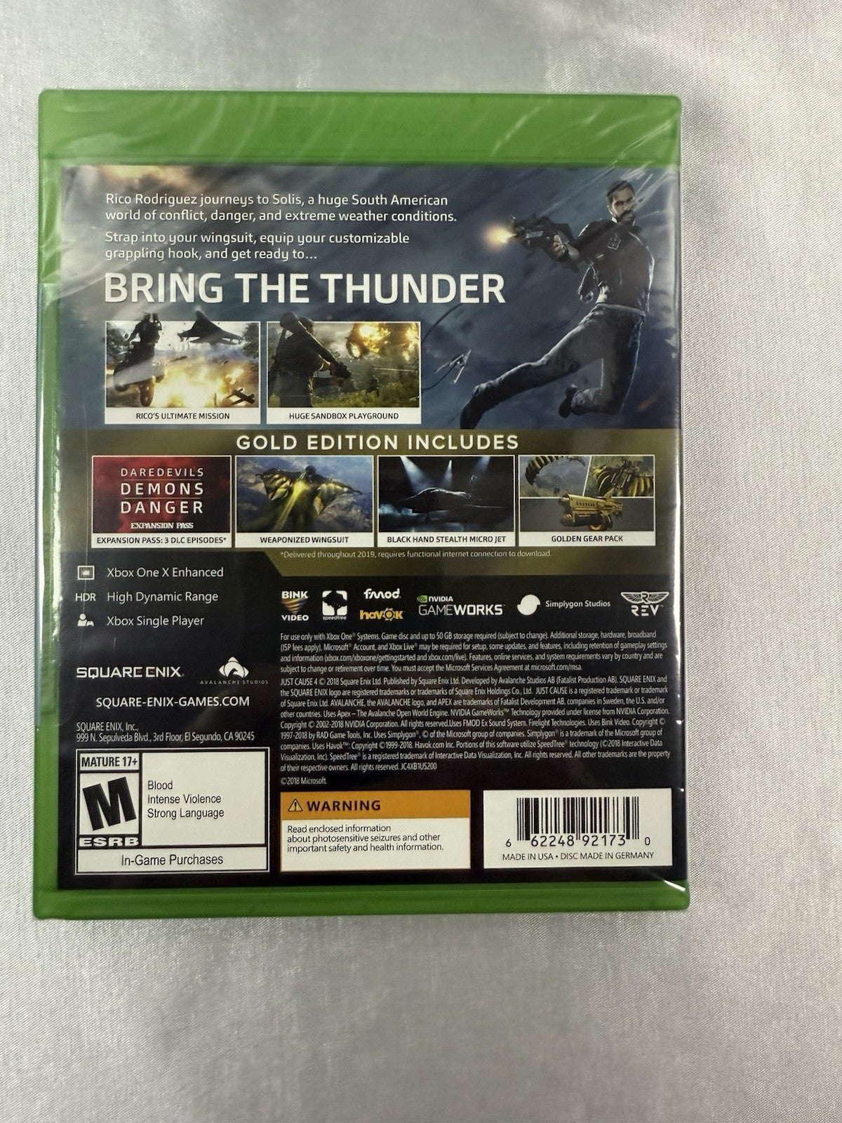 Just Cause 4: Gold Edition – Xbox One – Brand New & Sealed