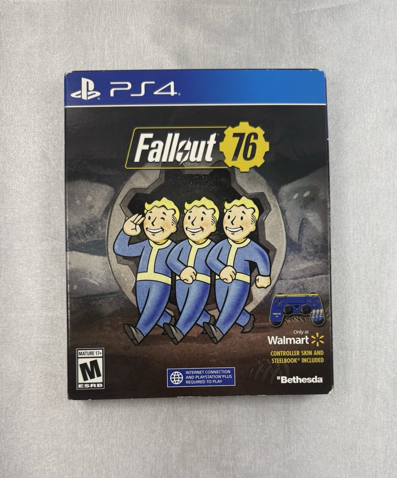 Fallout 76 – PS4 | Walmart Exclusive Steelbook Edition | Complete Set