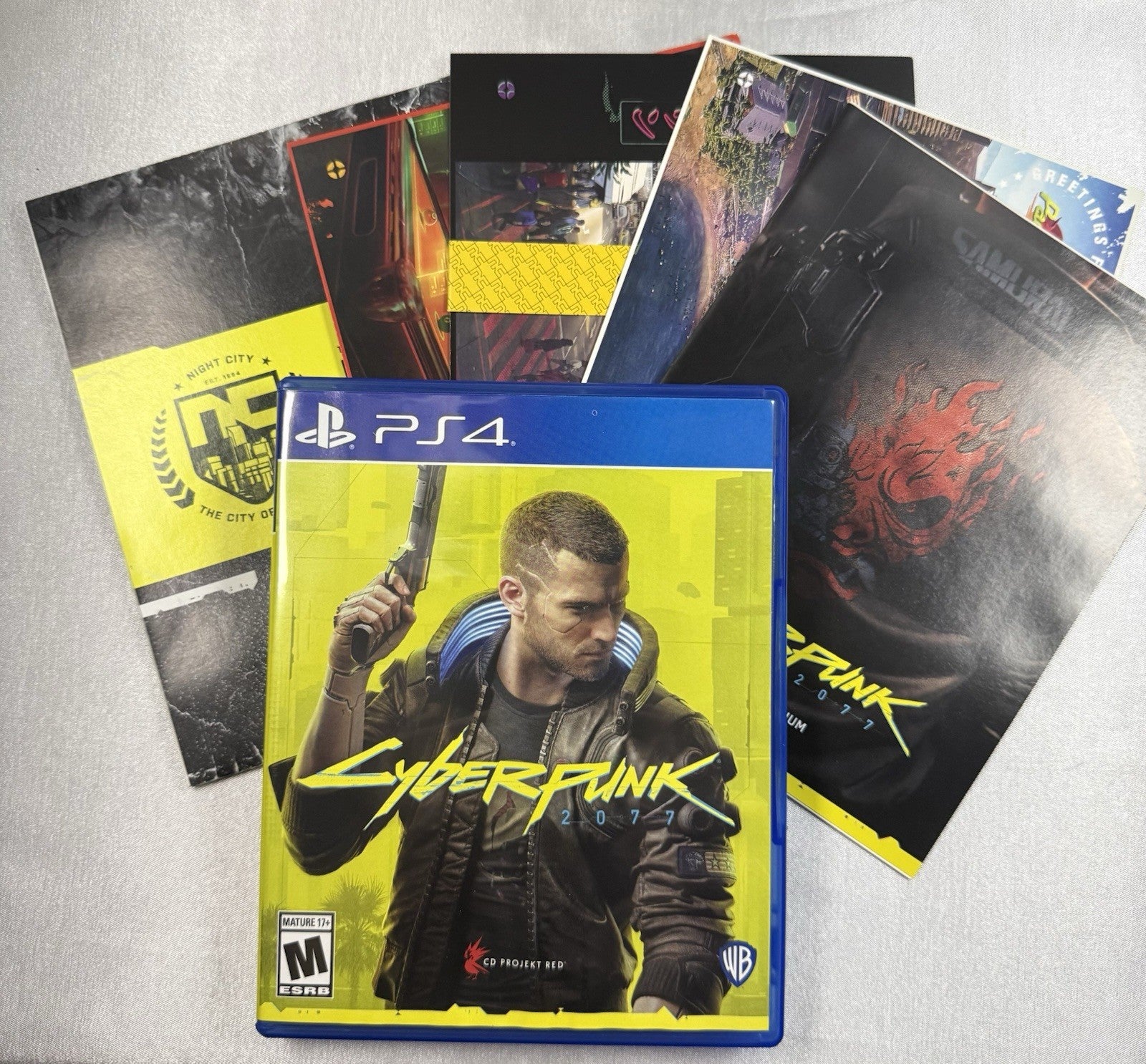 Cyberpunk 2077 – PS4 (Used) – Special Edition Extras Included