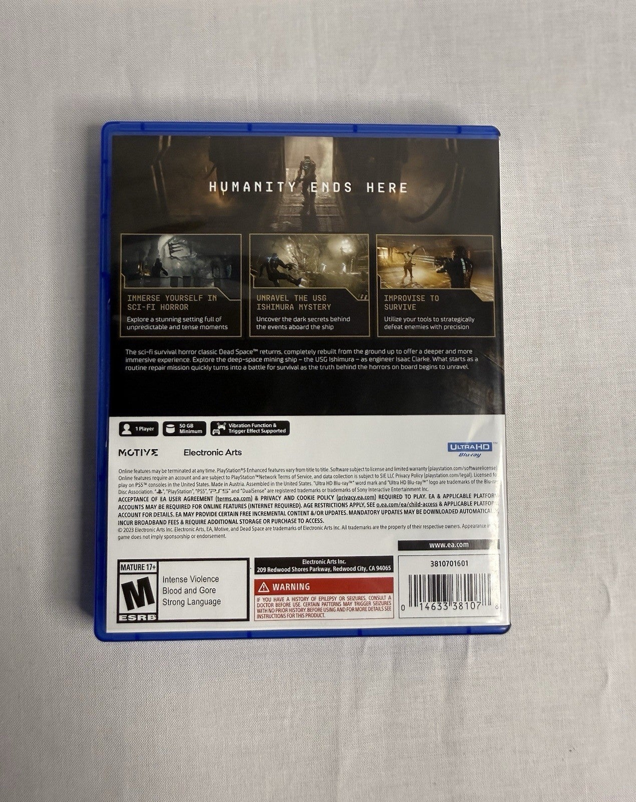 Dead Space PS5 Game CIB Tested Working PlayStation 5