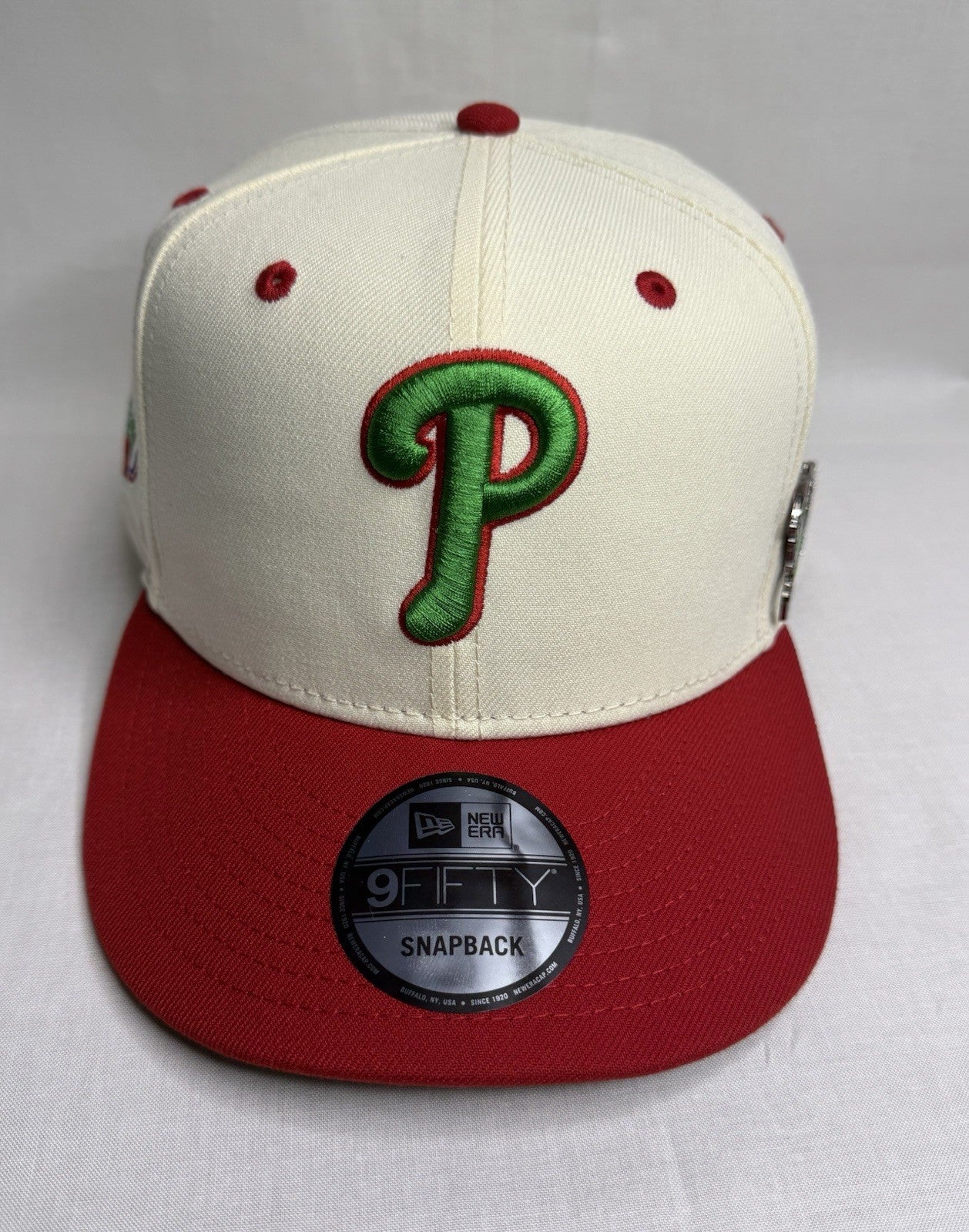 New Era 9FIFTY Philadelphia Phillies 100th Anniversary Snapback - Curved Visor