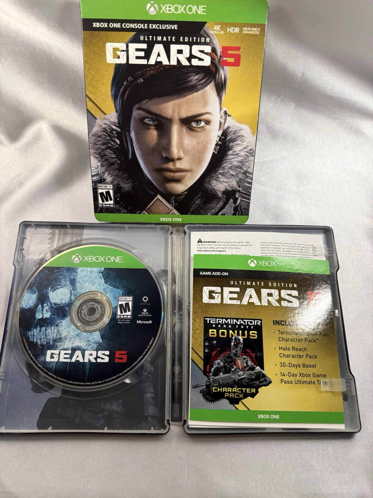 Gears 5 – Ultimate Edition Steelbook (Xbox One / Series X | Complete in Box )