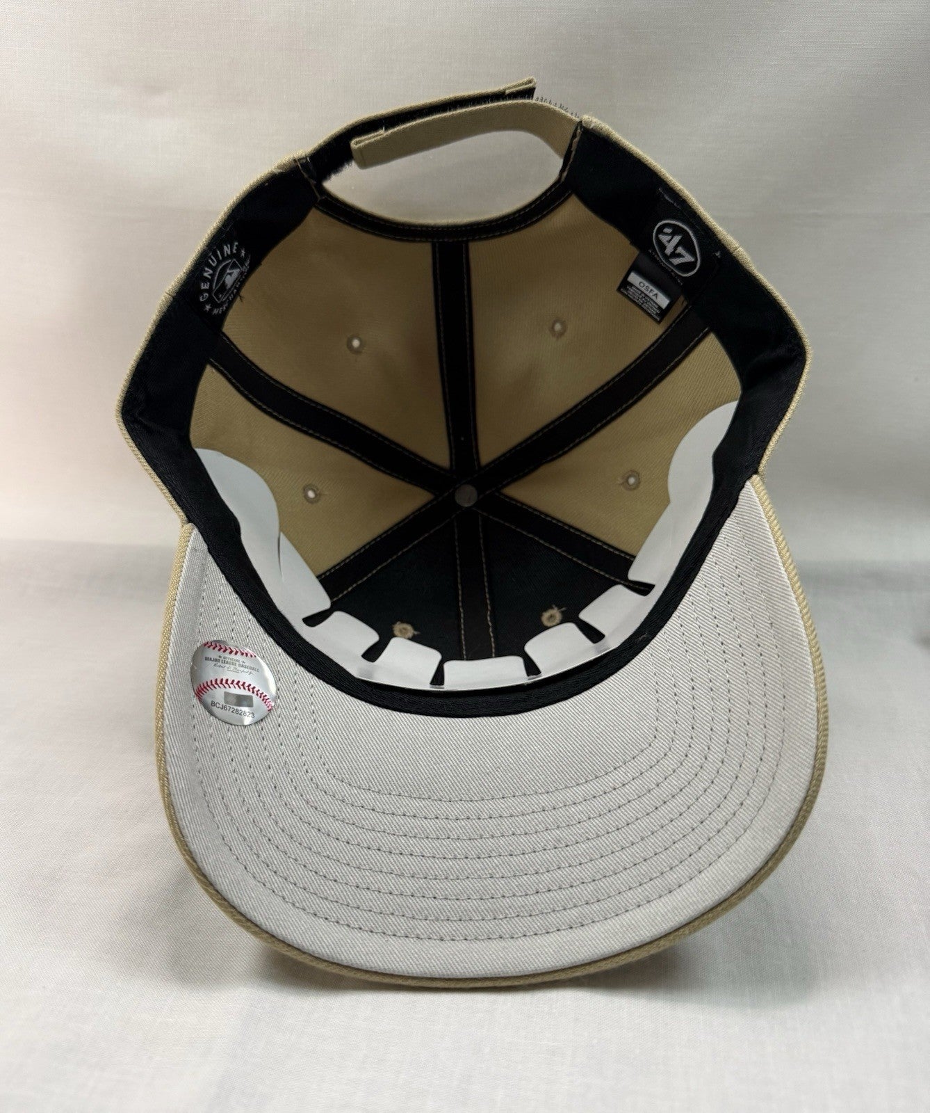 ‘47 Los Angeles Dodgers MVP Adjustable Hat MLB - Khaki/White