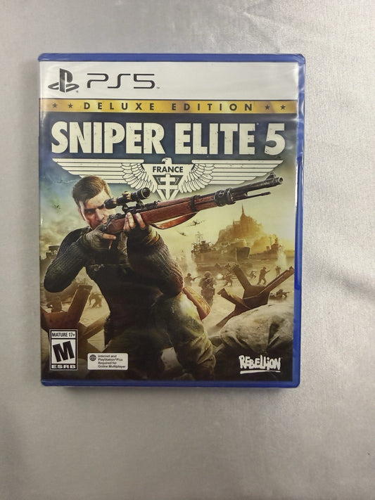 Sniper Elite 5: Deluxe Edition – PlayStation 5 (PS5) – New & Sealed!