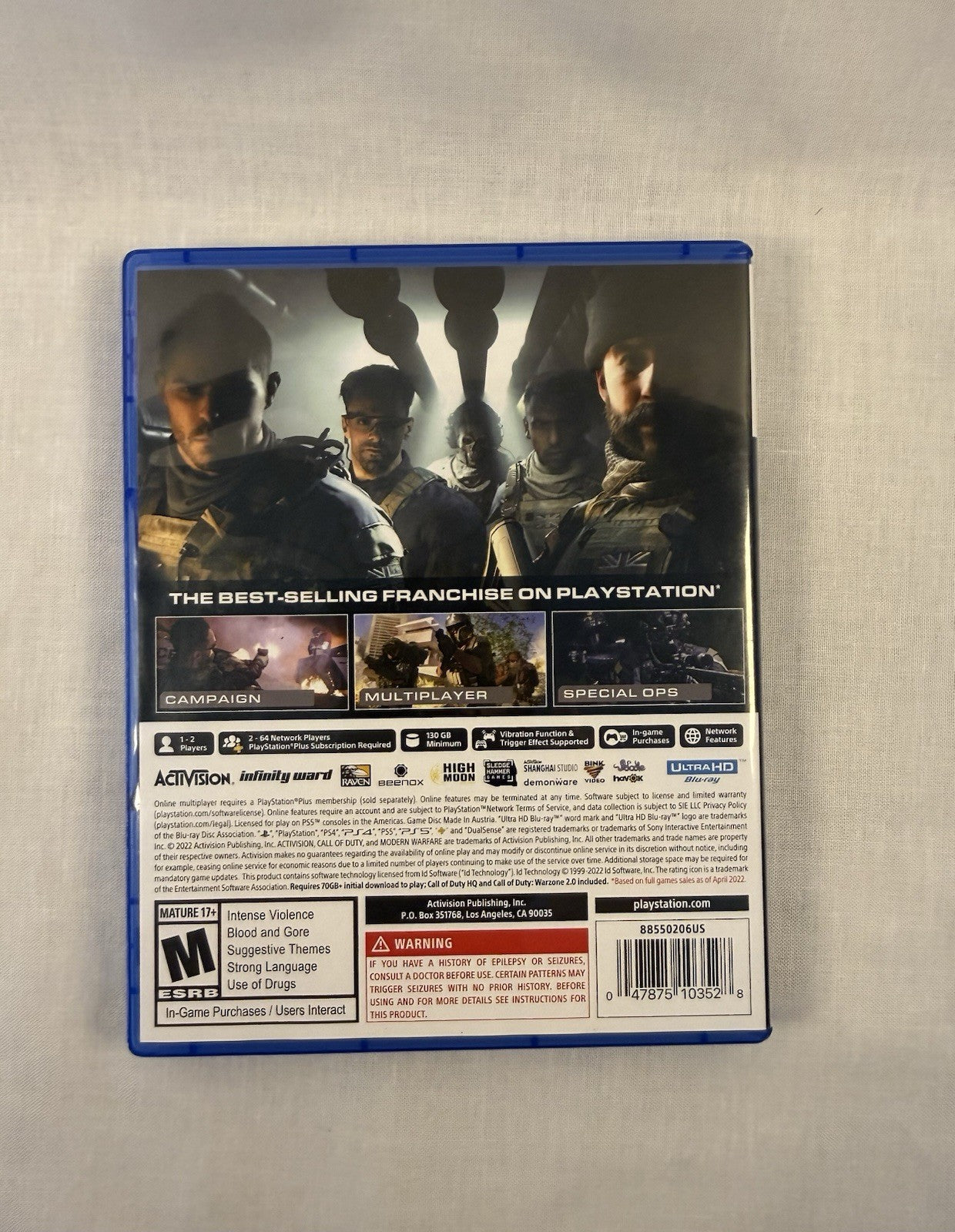 Call of Duty: Modern Warfare II (Sony PlayStation 5 PS5, 2022)