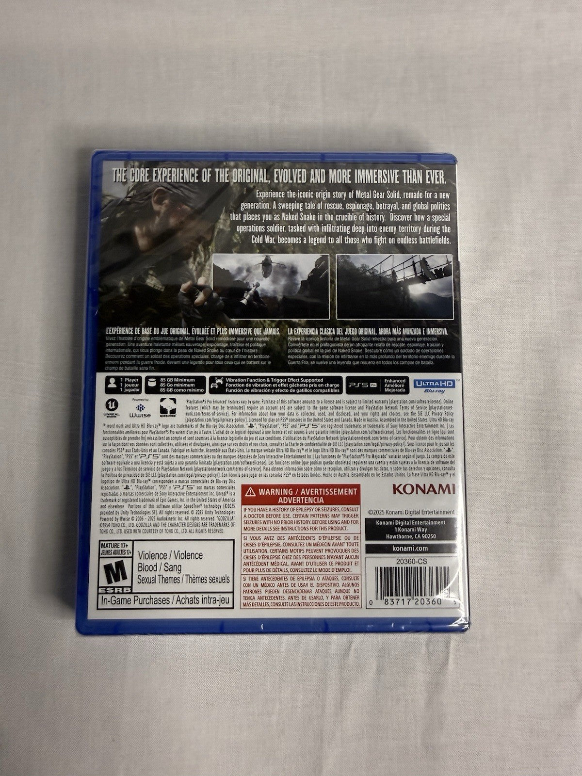 Metal Gear Solid Delta: Snake Eater - Sony PlayStation 5