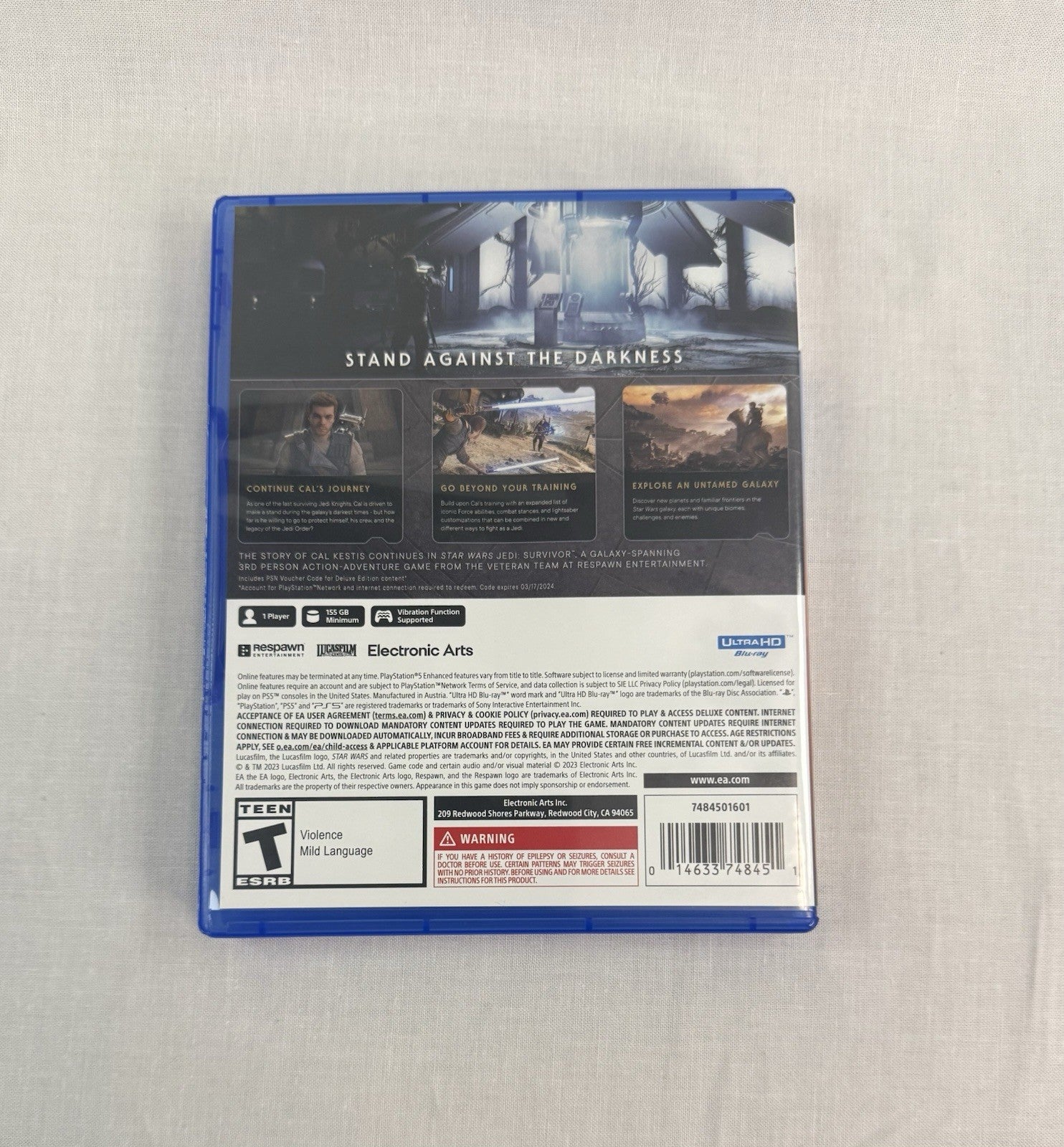 Star Wars Jedi Survivor Deluxe Edition PS5 CIB Tested Complete