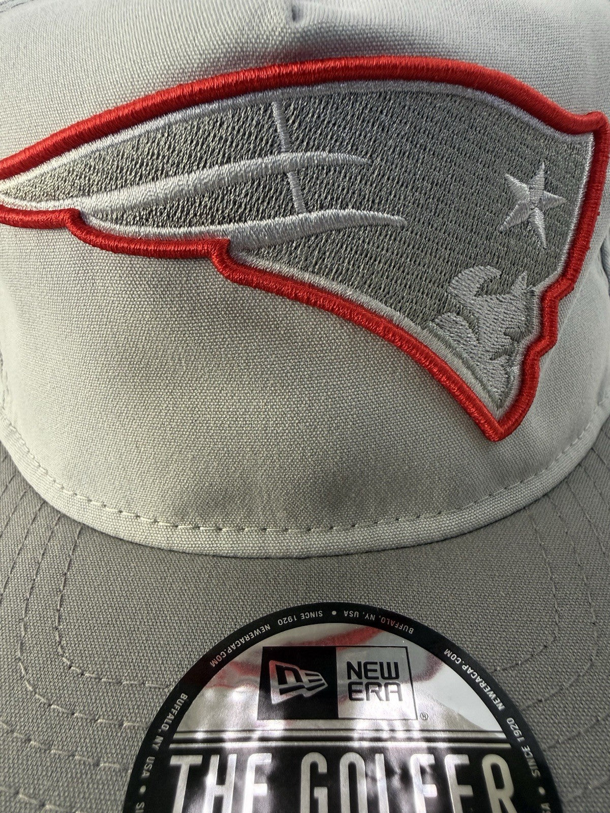 New England Patriots New Era 2024 NFL Training Camp Golfer Snapback Hat 
