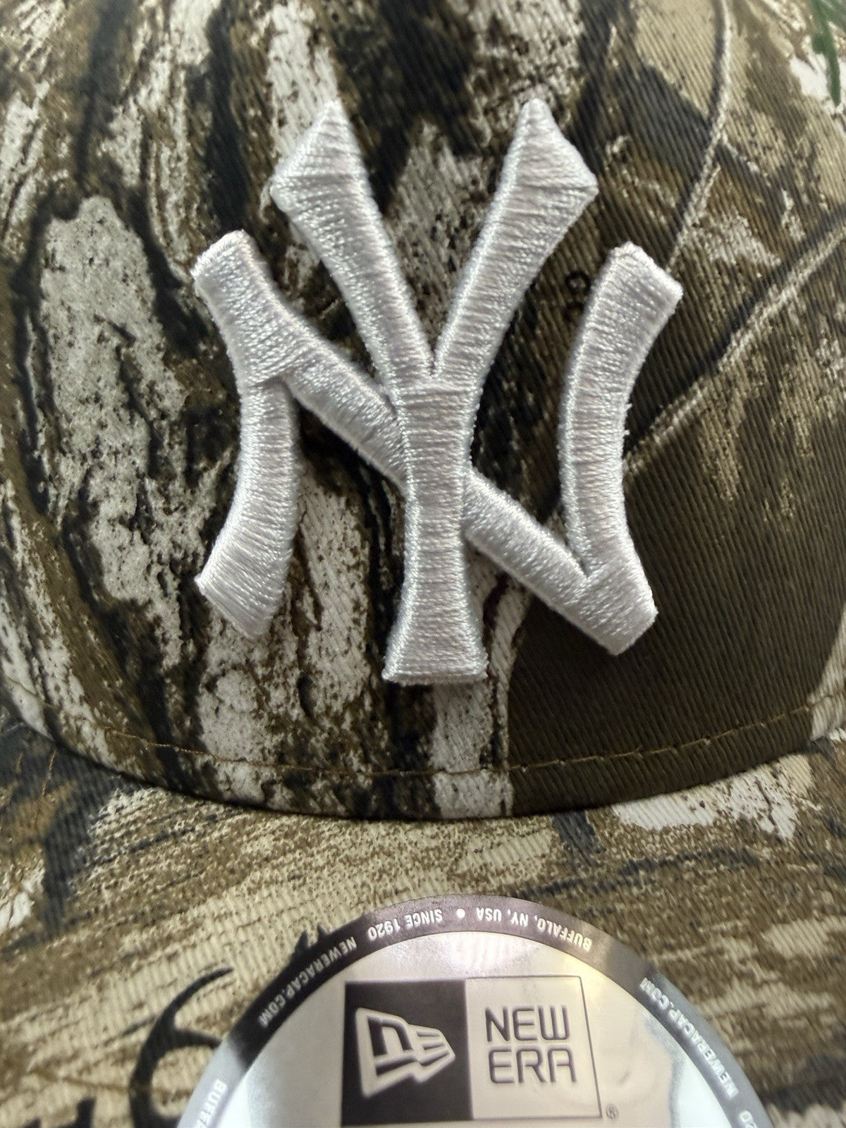 New Era 9Forty A-Frame New York Yankees Snapback Hat - Realtree