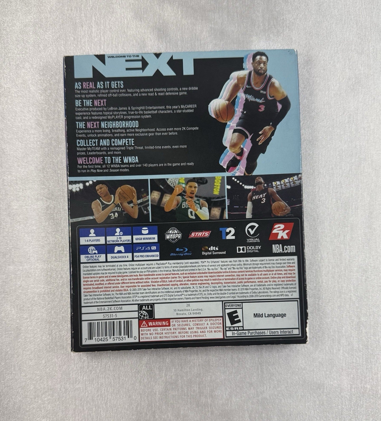 🏀 NBA 2K20 Legend Edition – PS4 (Used) – Dwyane Wade Cover