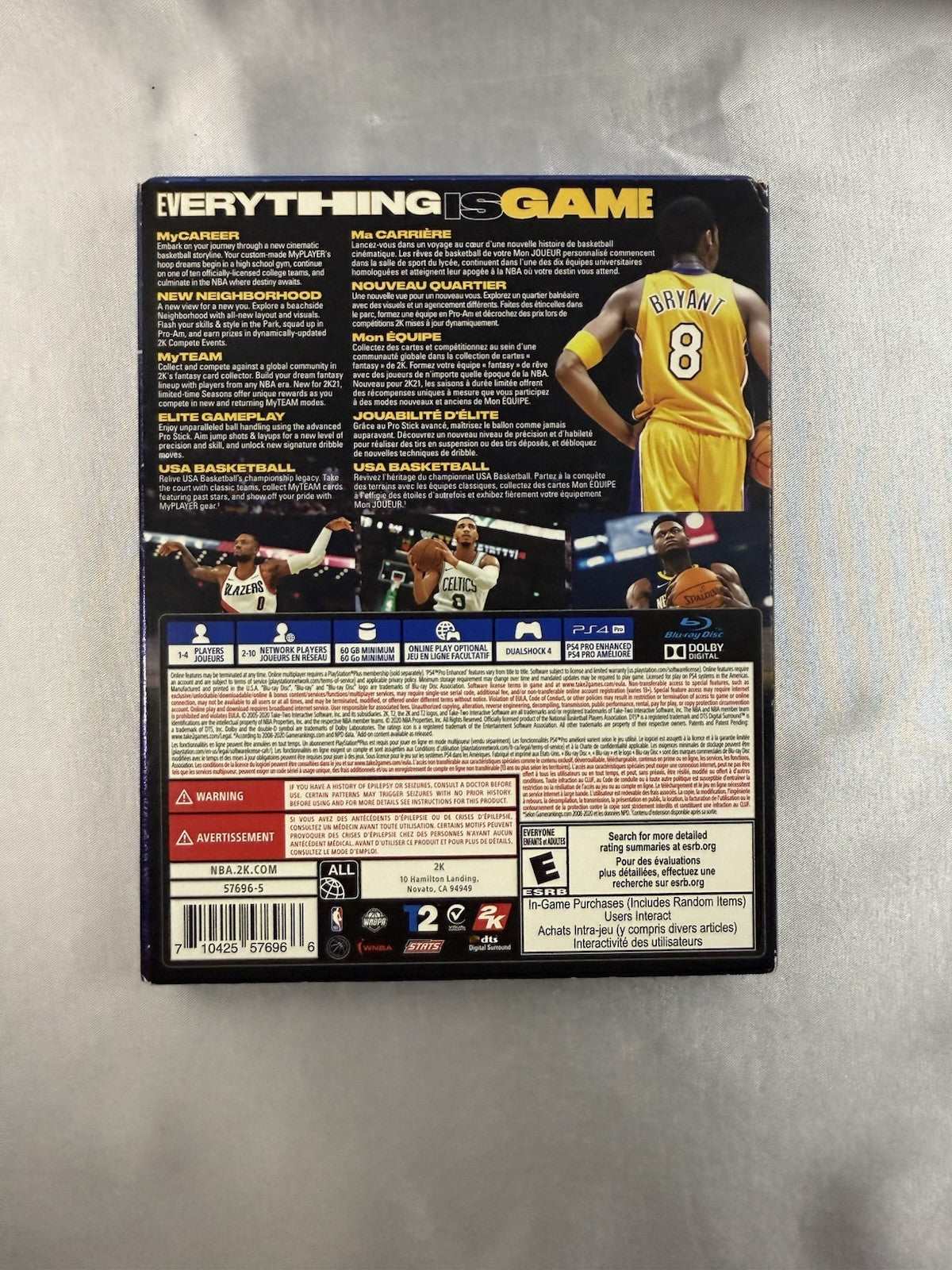 NBA 2K21 Mamba Forever Edition PlayStation 4 - Used