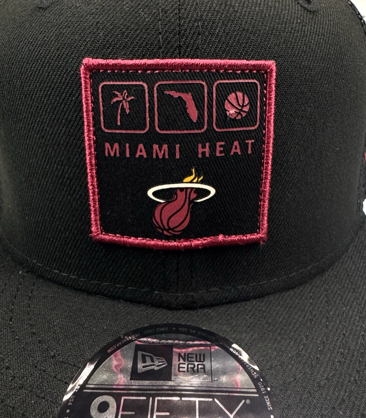 New Era 9FIFTY Miami Heat Snapback Adjustable
