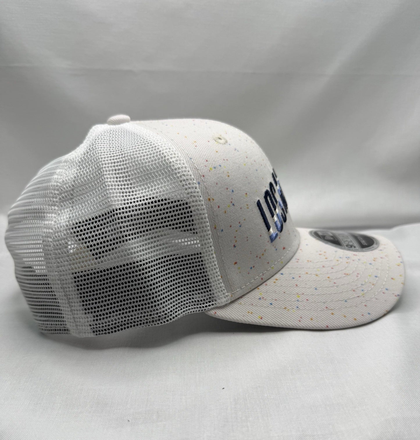 New Era 9Seventy Los Angeles Dodgers 2024 City Connect Speckle Snapback Trucker