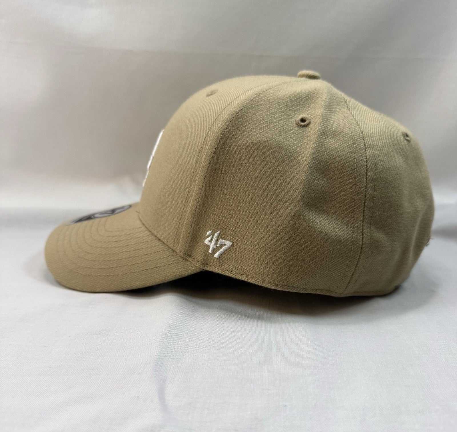 ‘47 Los Angeles Dodgers MVP Adjustable Hat MLB - Khaki/White