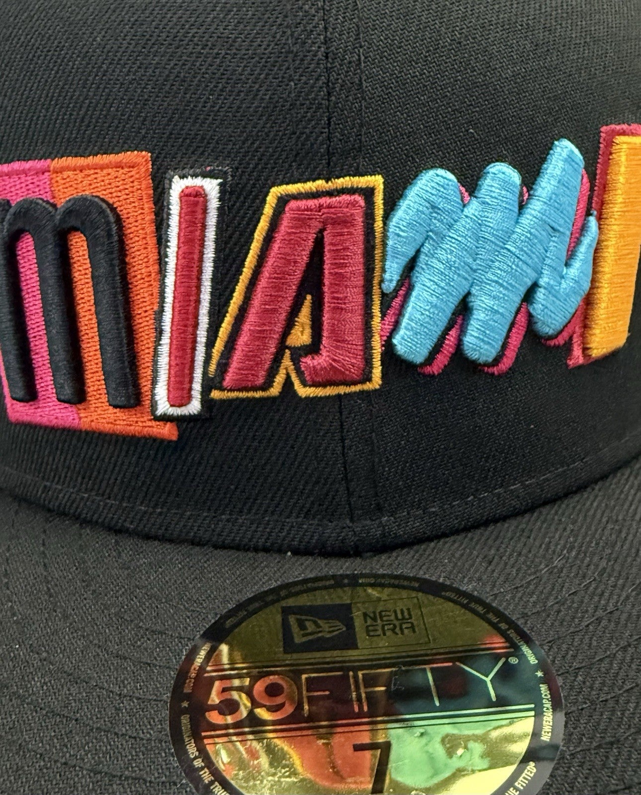 New Era 59FIFTY 2022 Miami Heat City Edition Fitted 7