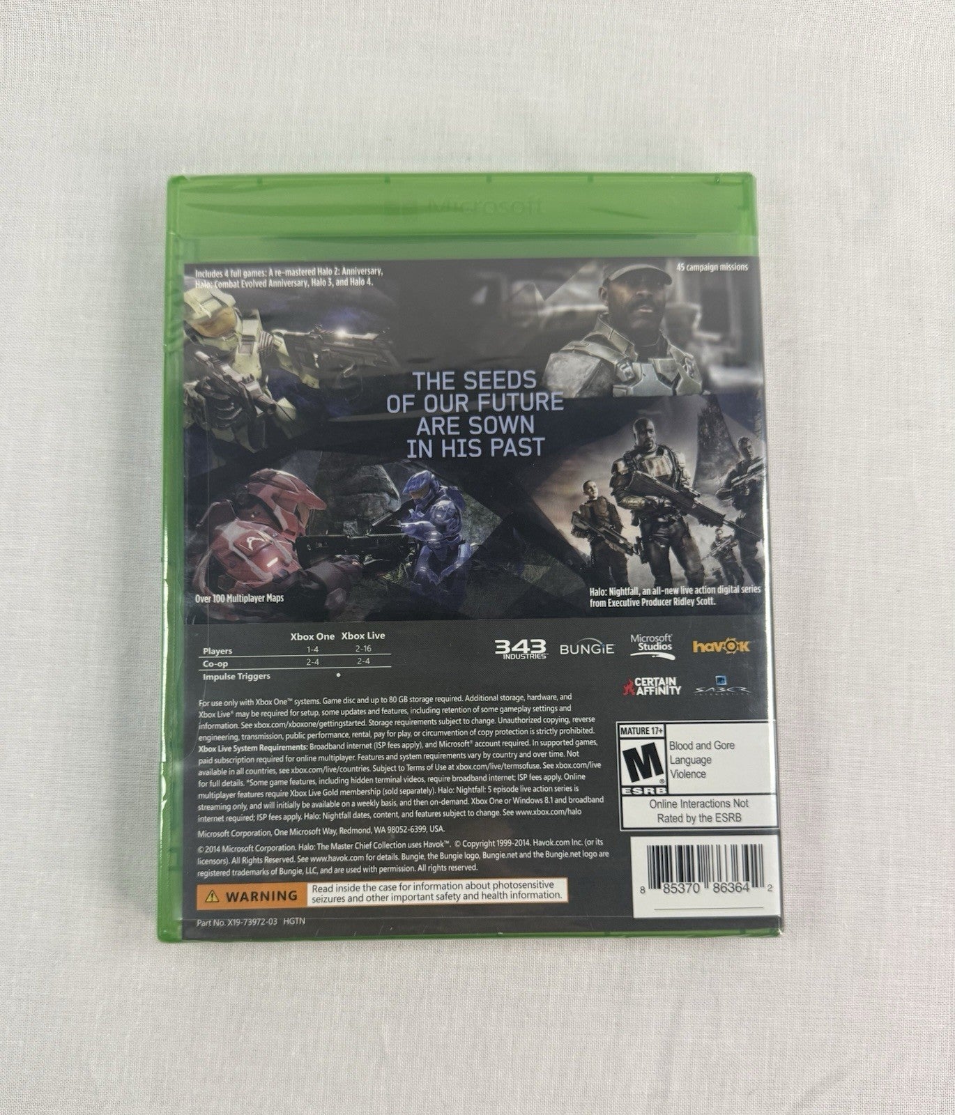 Halo: The Master Chief Collection (Microsoft Xbox One, 2014)