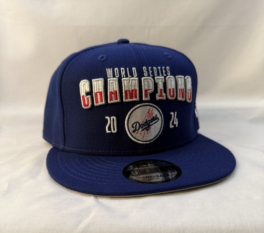 New Era 9Fifty A-Frame Los Angeles Dodgers 2024 World Series Champions Snapback