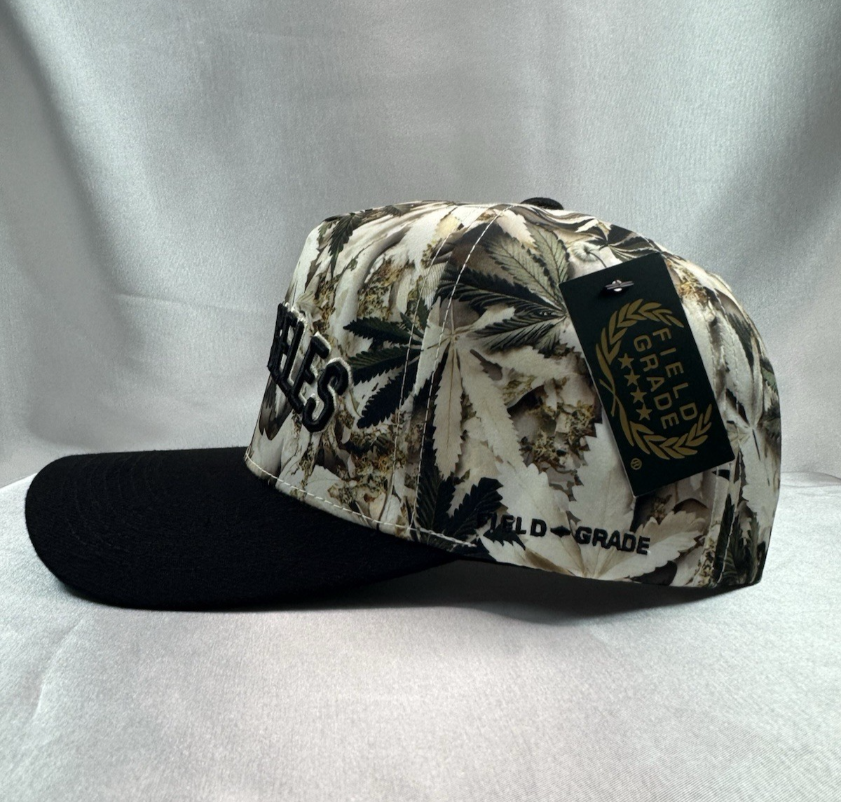 Field Grade Los Angeles Hat Club Logo Patch Snapback - Adjustable