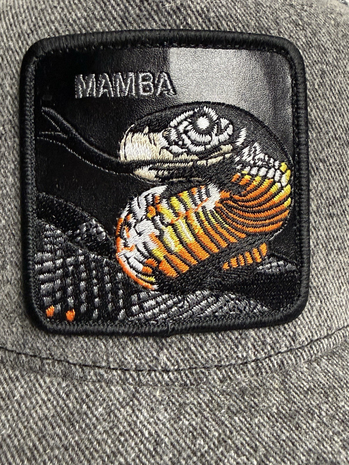 Goorin Bros “MAMBA” Trucker Hat – Grey – Adjustable Snapback