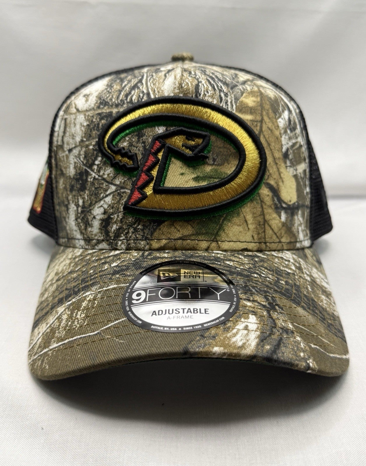 New Era 9Forty A-Frame Arizona Diamondbacks Inaugural Patch Snapback Rail D Hat