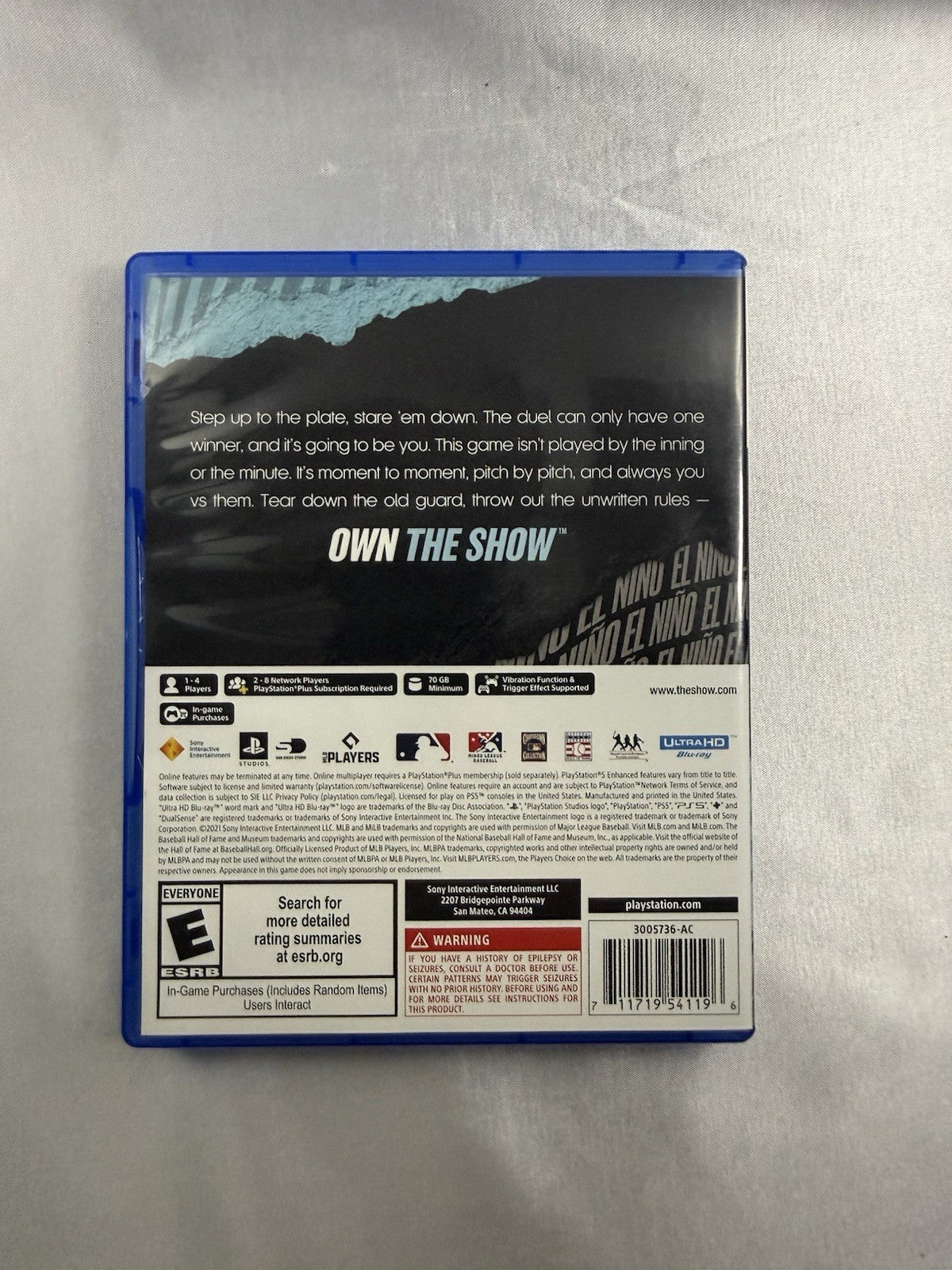 MLB The Show 21 – PlayStation 5 (PS5) – CIB / Excellent Condition!