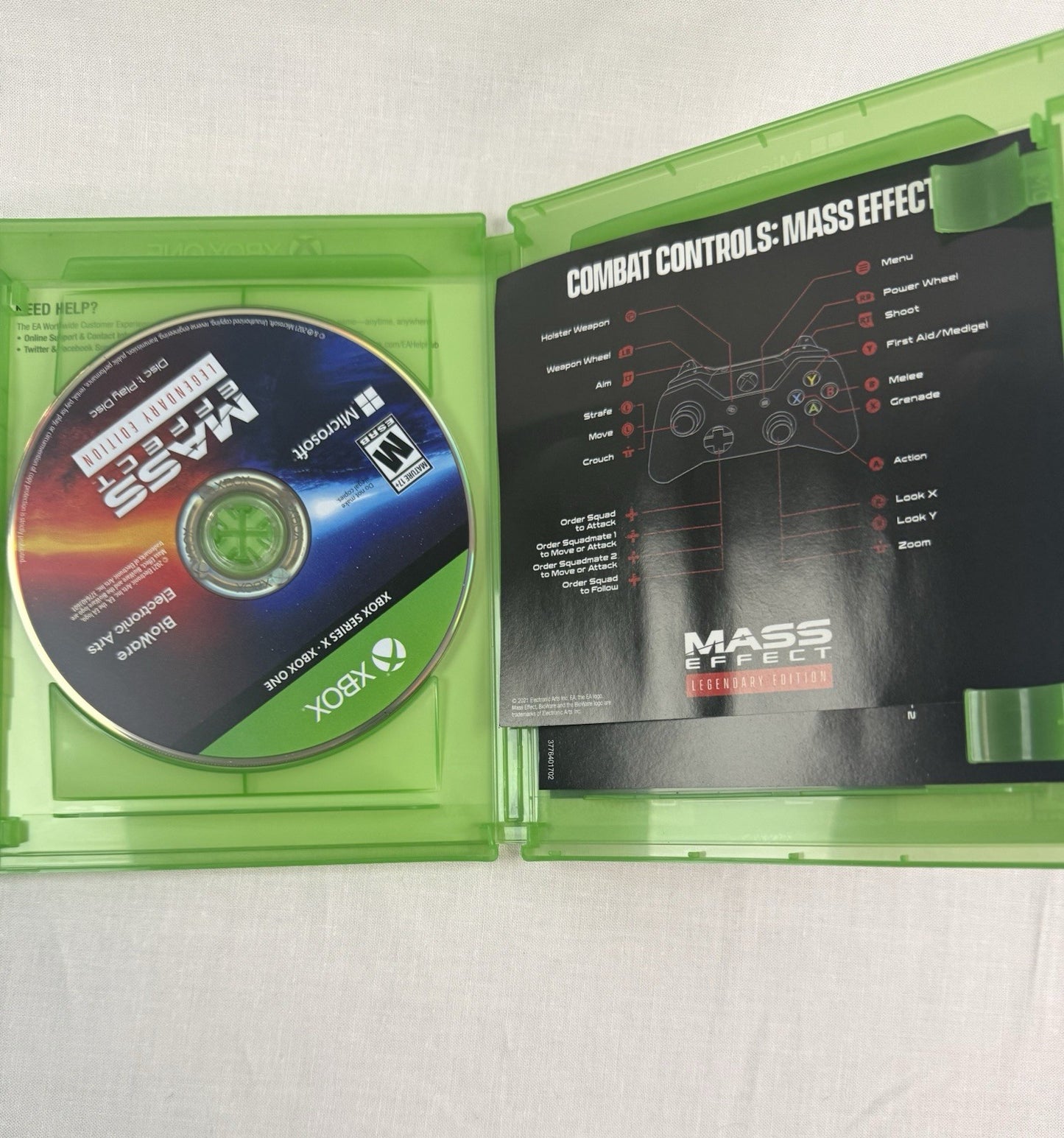 Mass Effect -- Legendary Edition (Microsoft Xbox One, 2021)