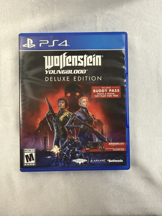 Wolfenstein Youngblood  Deluxe Edition Bonus PS4 - Used