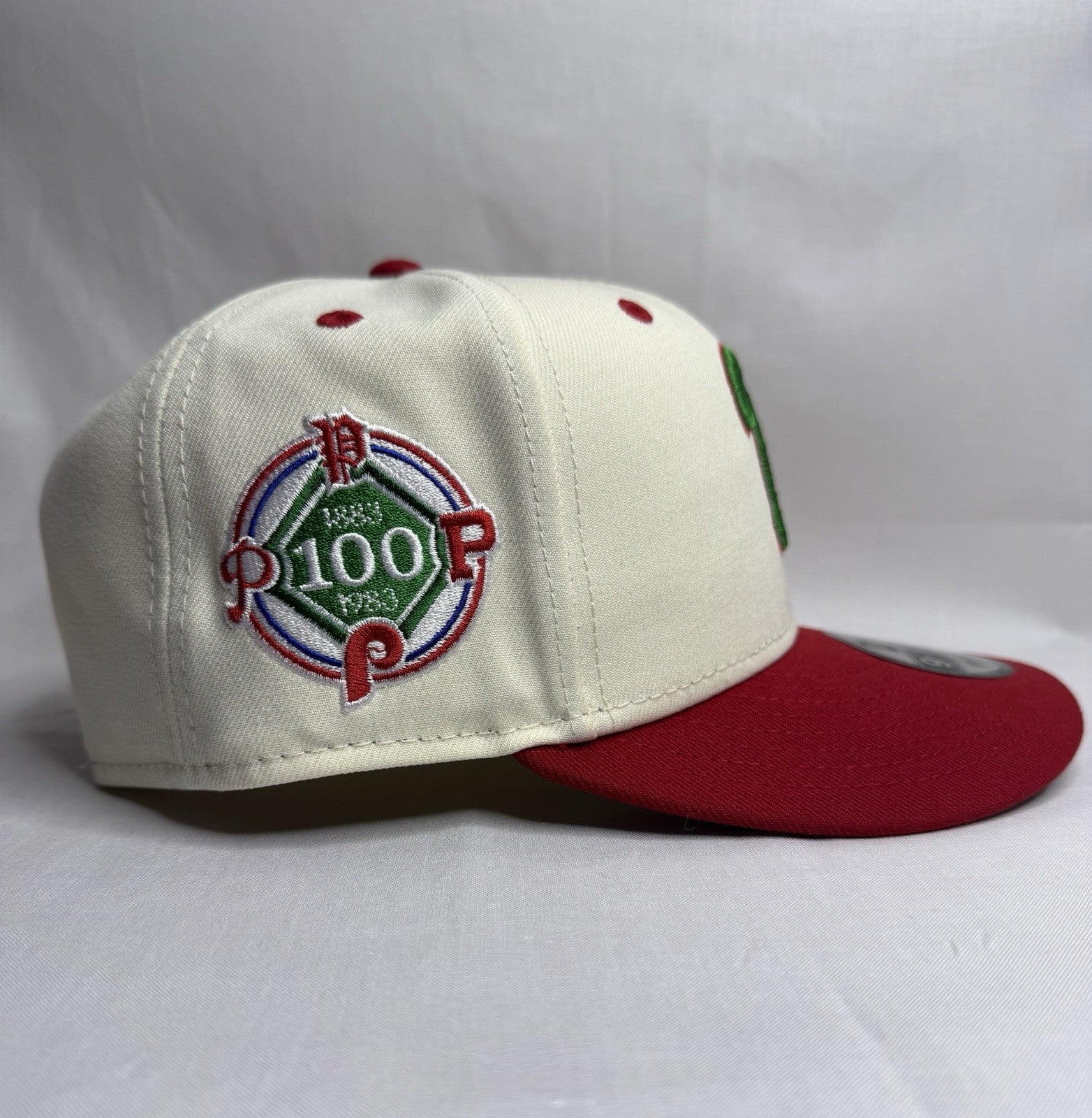 New Era 9FIFTY Philadelphia Phillies 100th Anniversary Snapback - Curved Visor