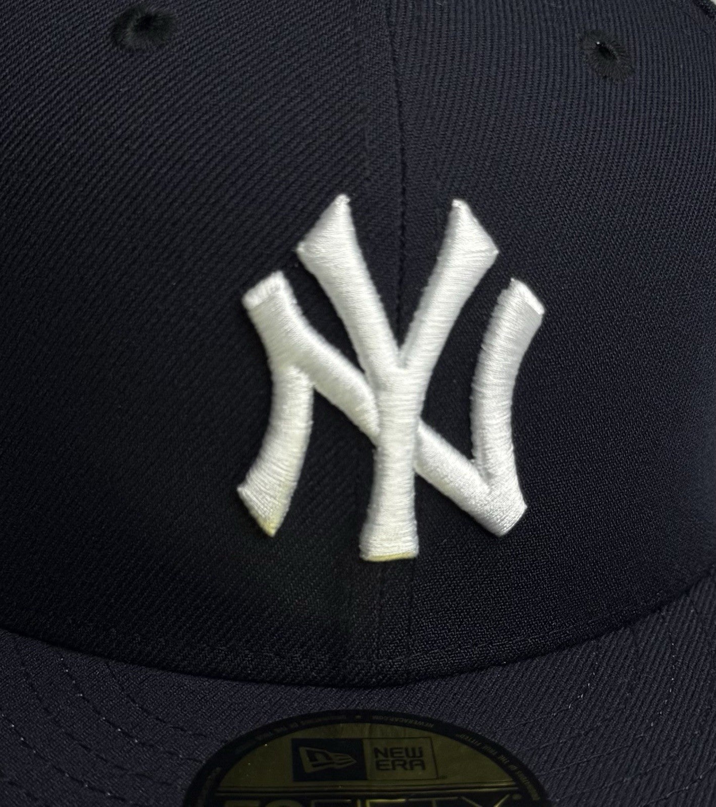 New Era 59FIFTY New York Yankees Pink UV Fitted Hat – Navy/White – Size 7 3/8