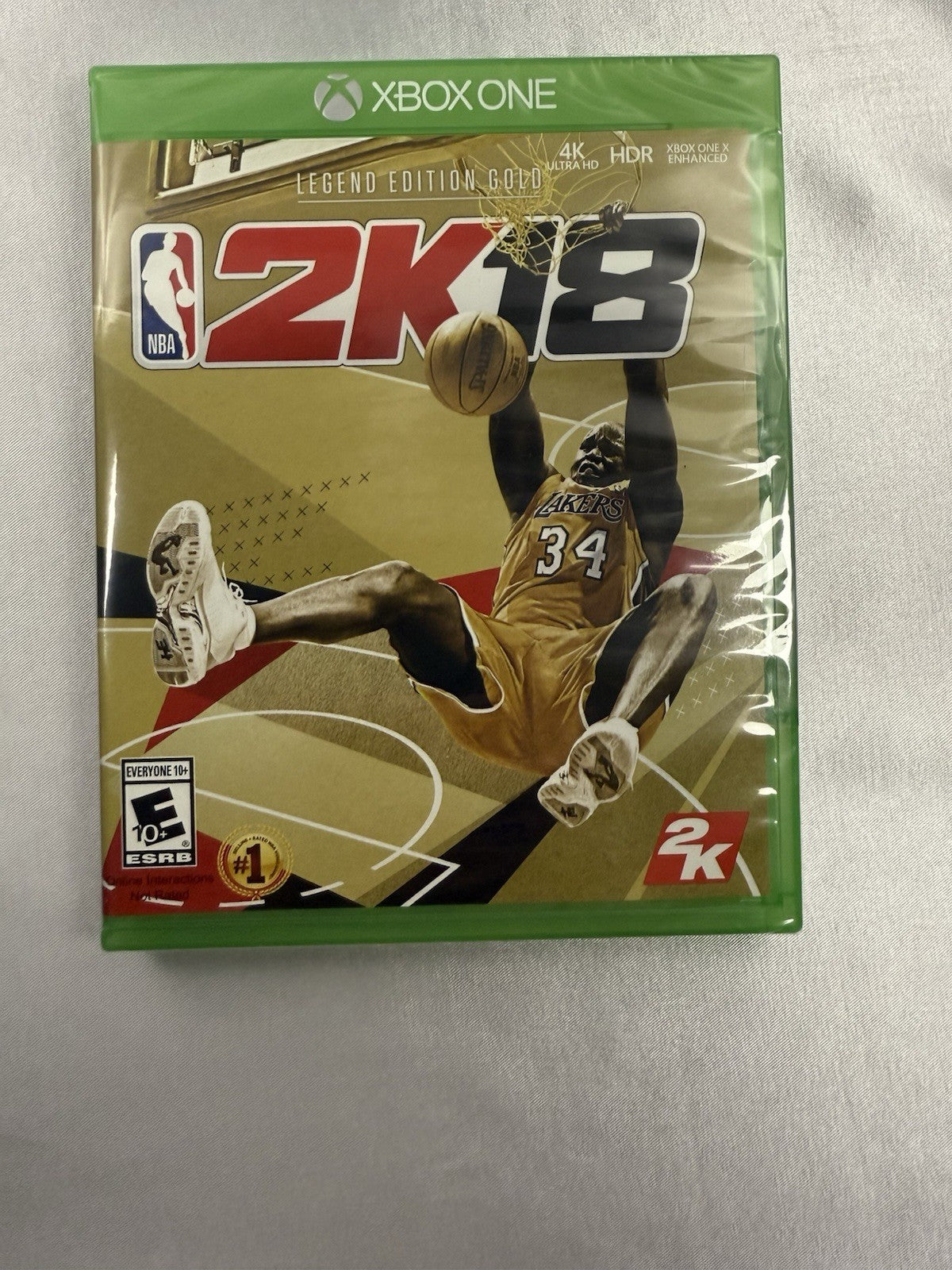 🎮 NBA 2K18 Legend Edition Gold (Xbox One) – Brand New | Shaquille O’Neal 🏀🔥