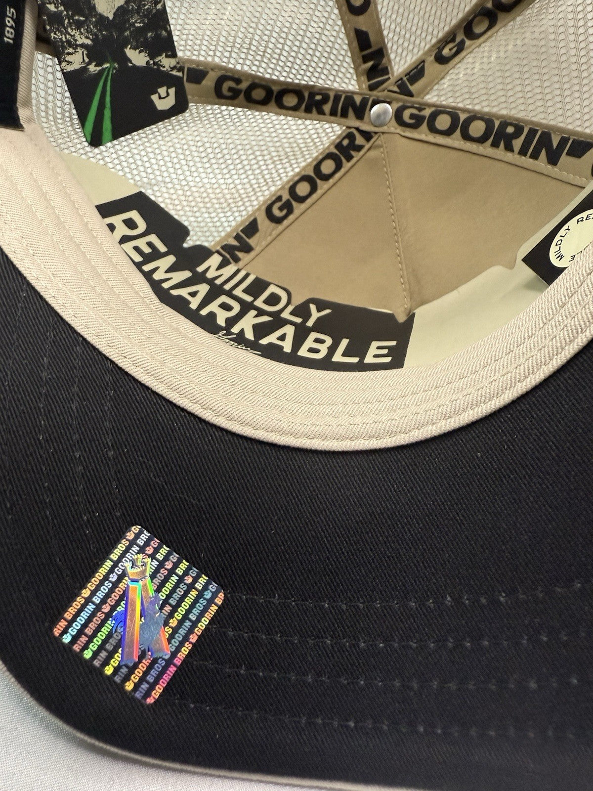 Goorin Bros The G.O.A.T Trucker Hat - Adjustable Snapback
