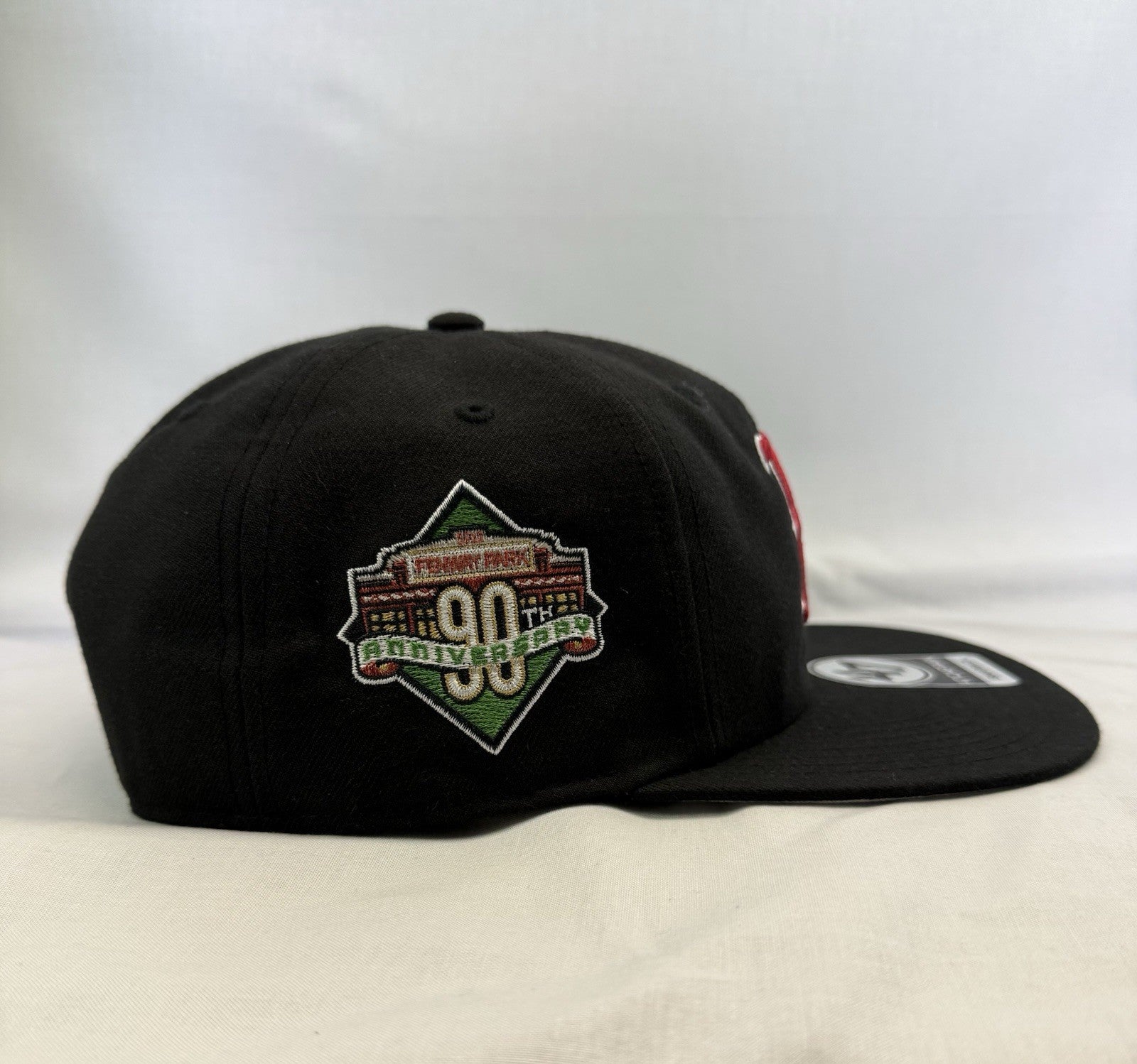 ‘47 Brand Black Dome Sureshot Captain Boston Red Sox Adjustable Hat - Black