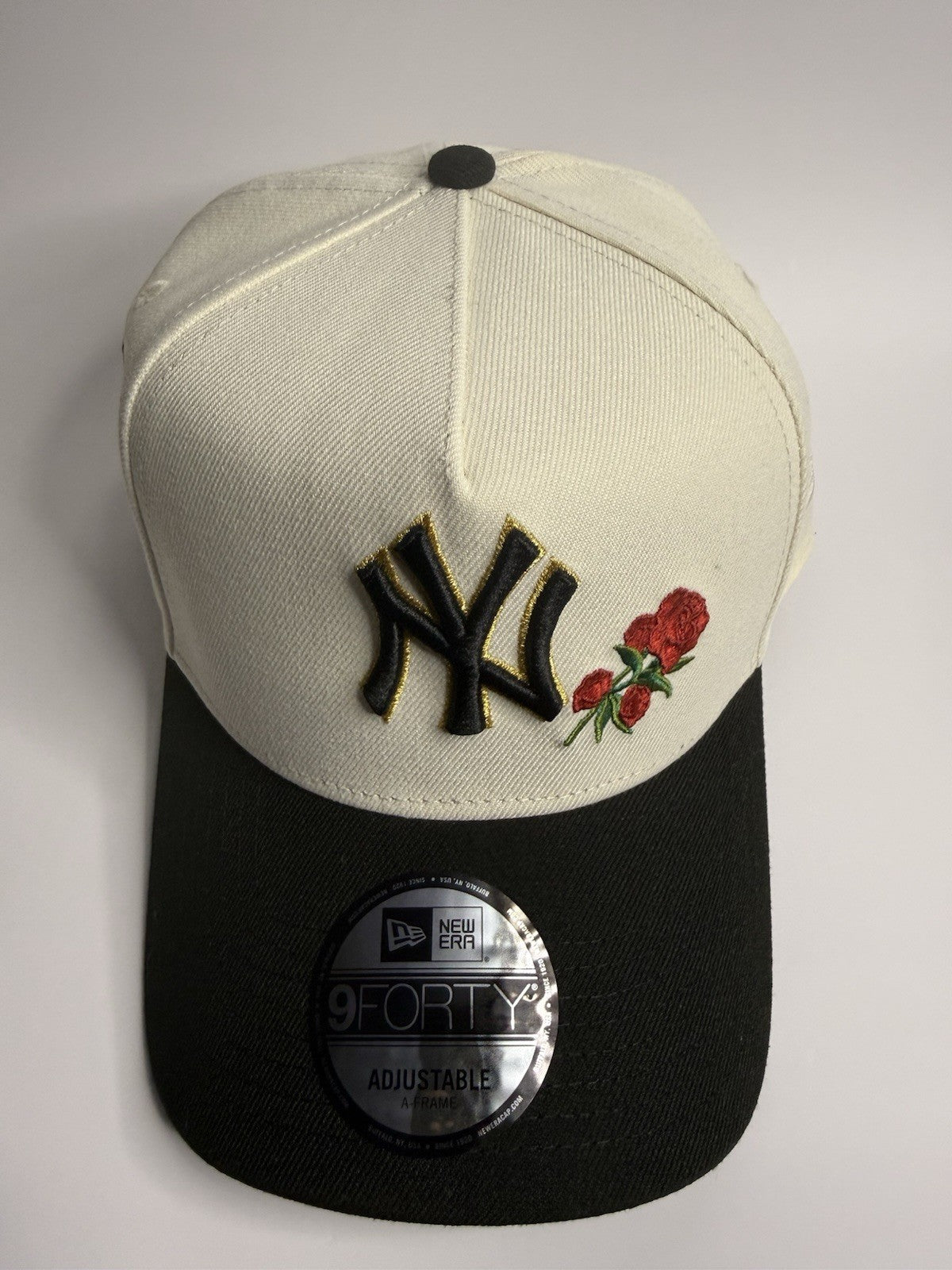 New Era 9FORTY A-Frame New York Yankees Rose 1999 World Series Patch Snapback