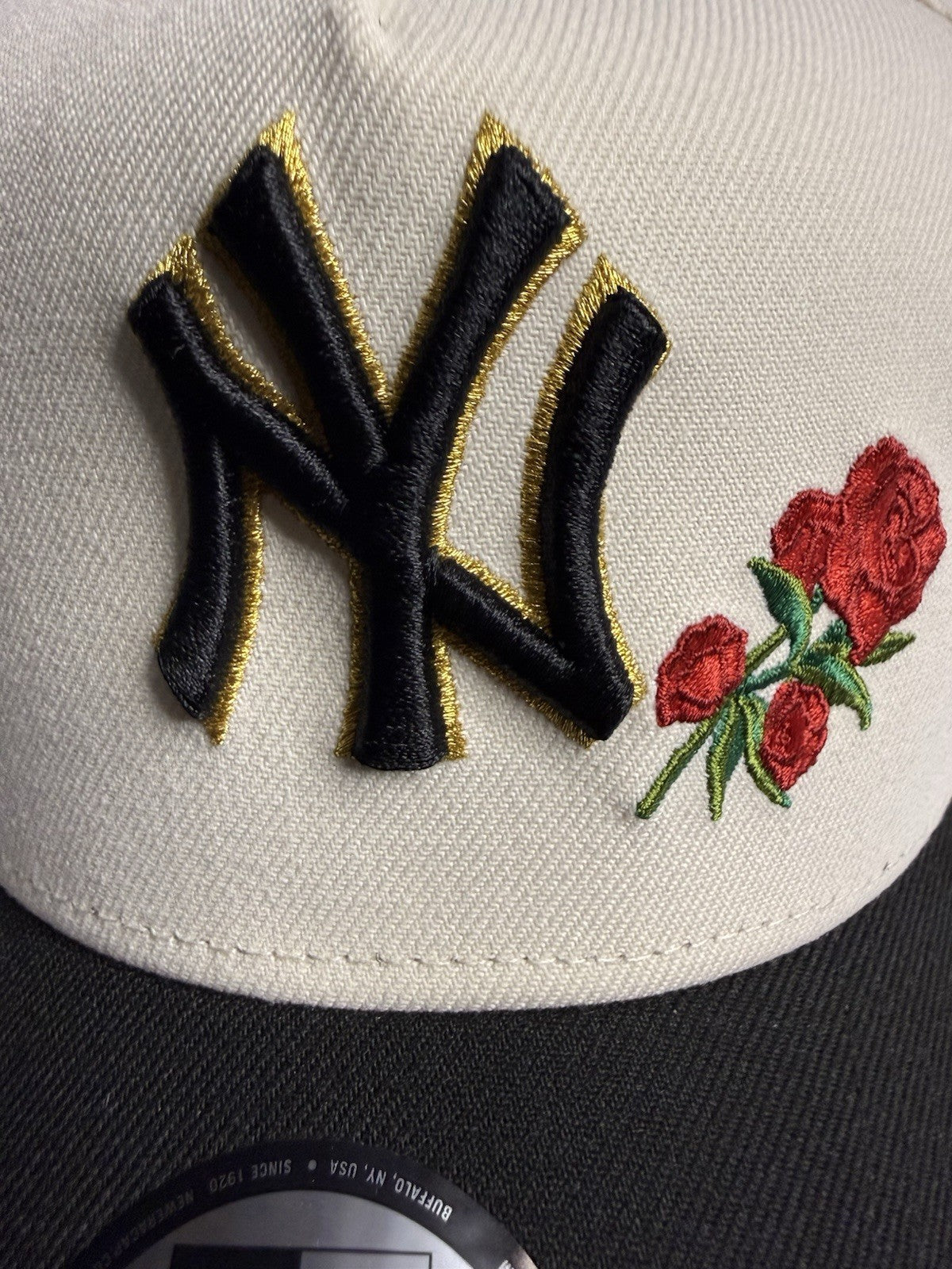 New Era 9FORTY A-Frame New York Yankees Rose 1999 World Series Patch Snapback