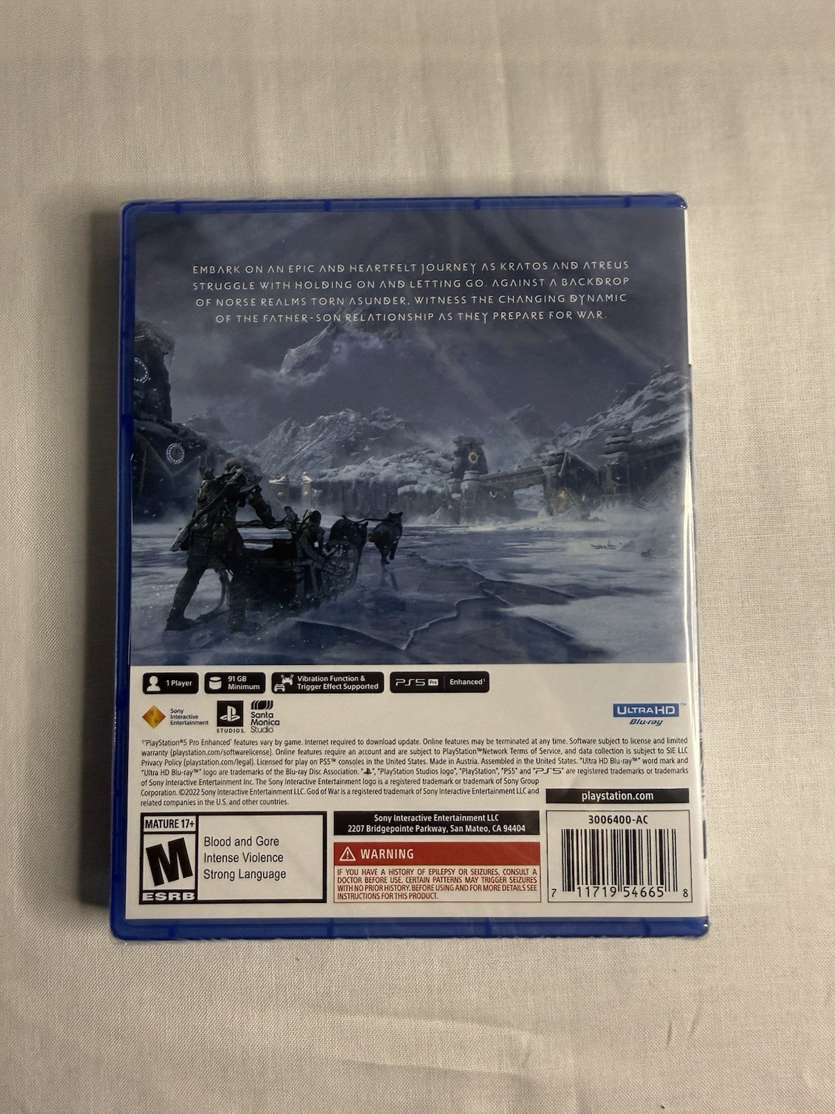 God of War Ragnarök – PS5 | Brand New | Factory Sealed