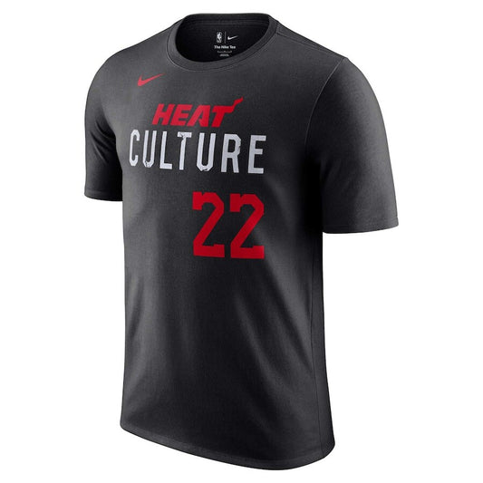 Men's Nike Jimmy Butler Black Miami Heat 2023/2024 City Edition Medium Tee