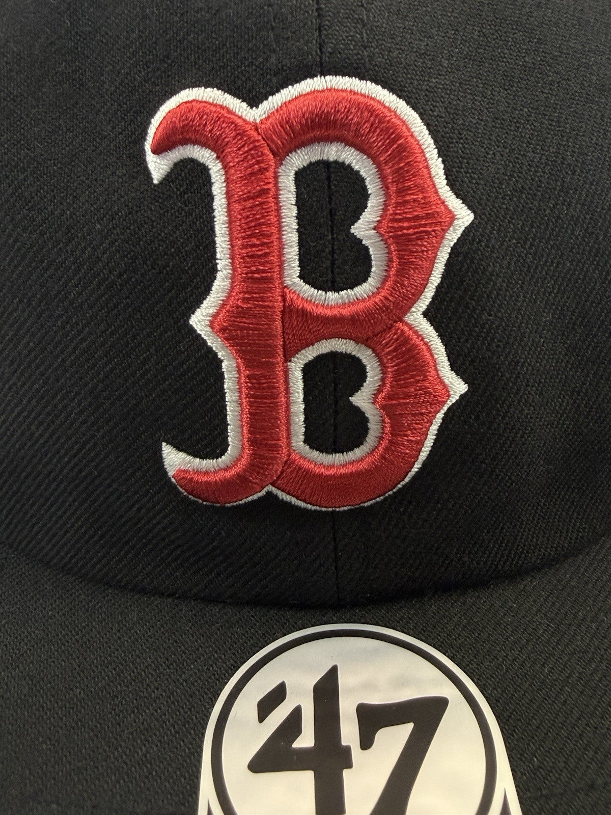 ‘47 Brand Black Dome Sureshot Captain Boston Red Sox Adjustable Hat - Black