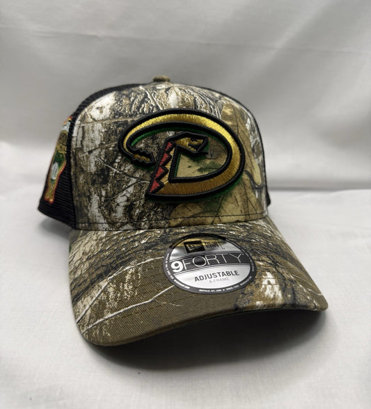 New Era 9Forty A-Frame Arizona Diamondbacks Inaugural Patch Snapback Rail D Hat