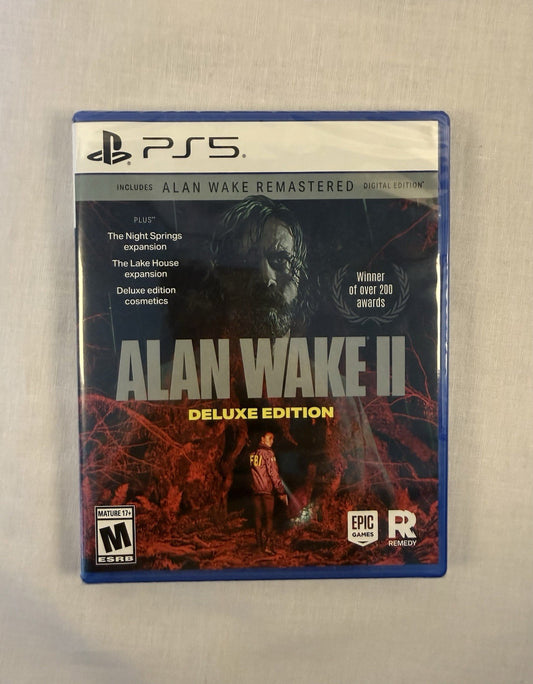 Alan Wake II: Deluxe Edition | Sony PlayStation 5 (PS5) 2024
