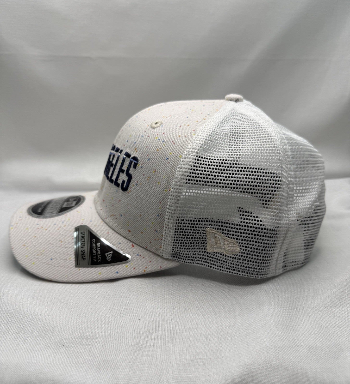 New Era 9Seventy Los Angeles Dodgers 2024 City Connect Speckle Snapback Trucker
