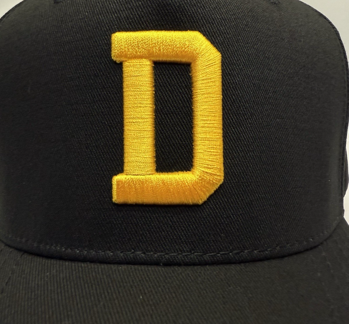 D4D - Black & Yellow – Designed by Dads – Adjustable Hat
