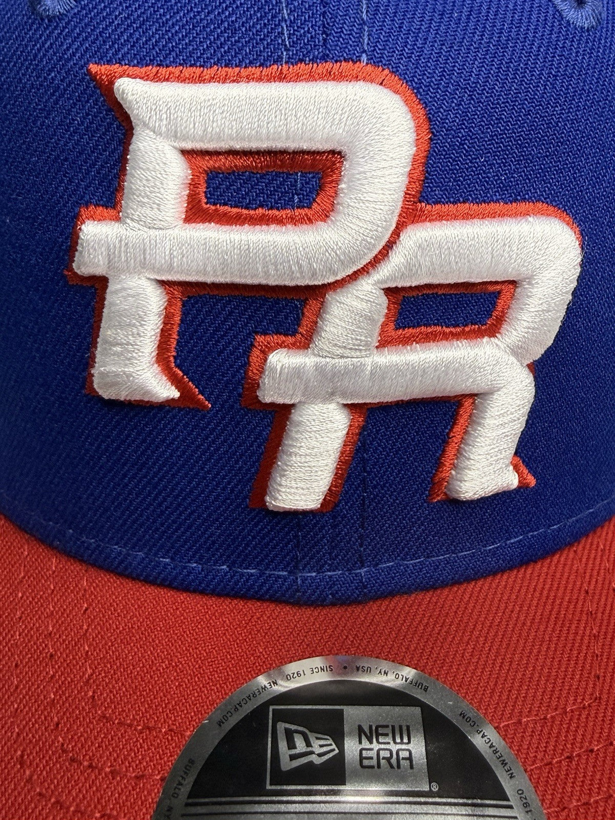 New Era 9SEVENTY Puerto Rico 2026 World Baseball Classic Snapback Hat Royal Red