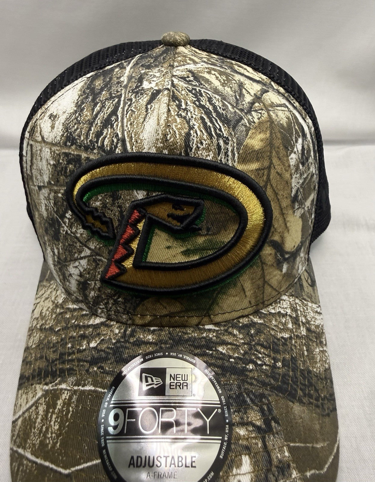 New Era 9Forty A-Frame Arizona Diamondbacks Inaugural Patch Snapback Rail D Hat