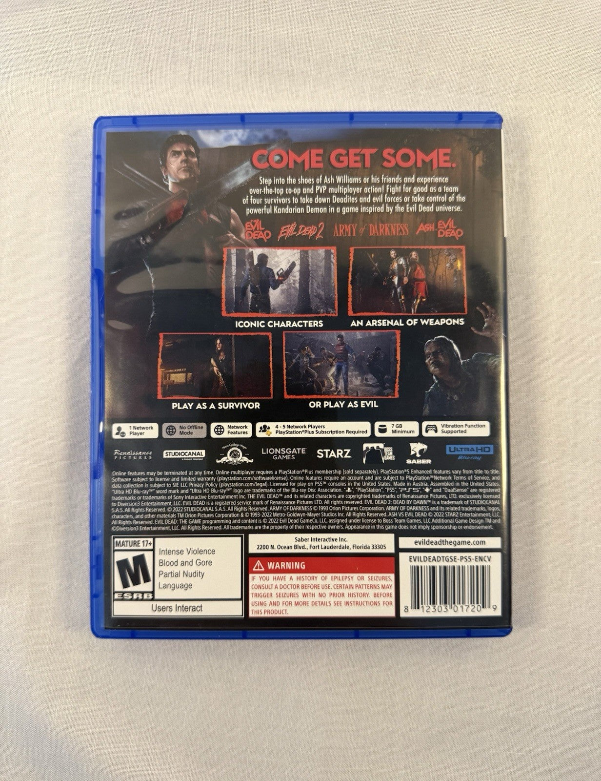 Evil Dead: The Game (PS5, 2022)