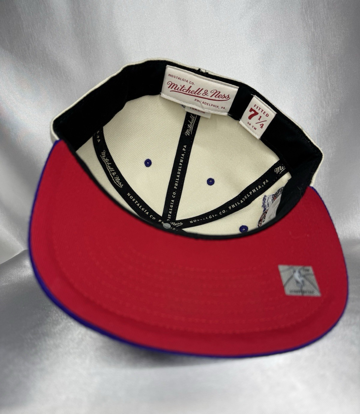 Mitchell & Ness Toronto Raptors Hardwood Classics Fitted 7 1/4