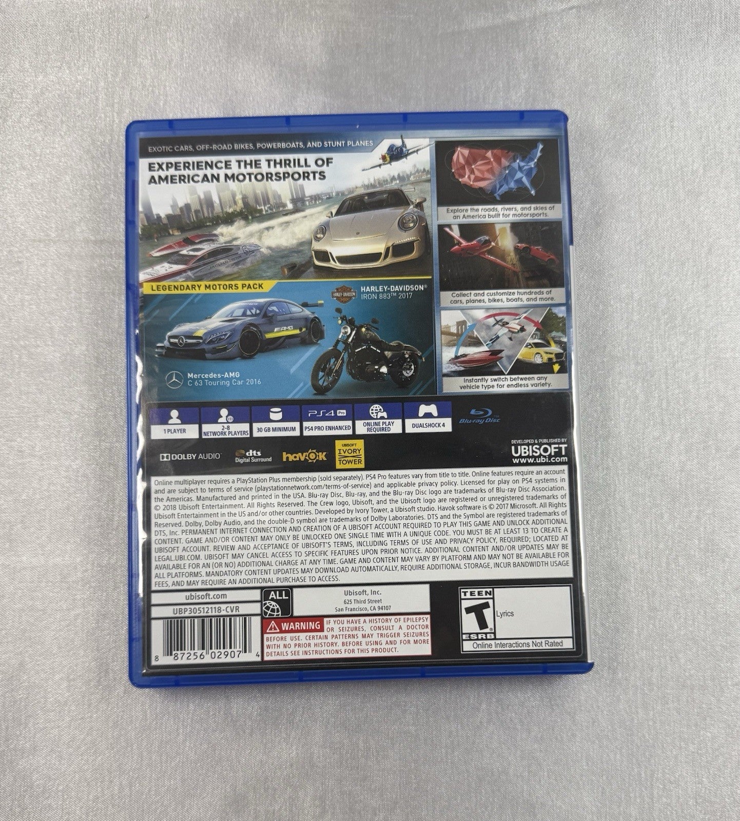 The Crew 2 (PlayStation 4 / PS4) | CIB | Tested & Working | Complete-In-Box