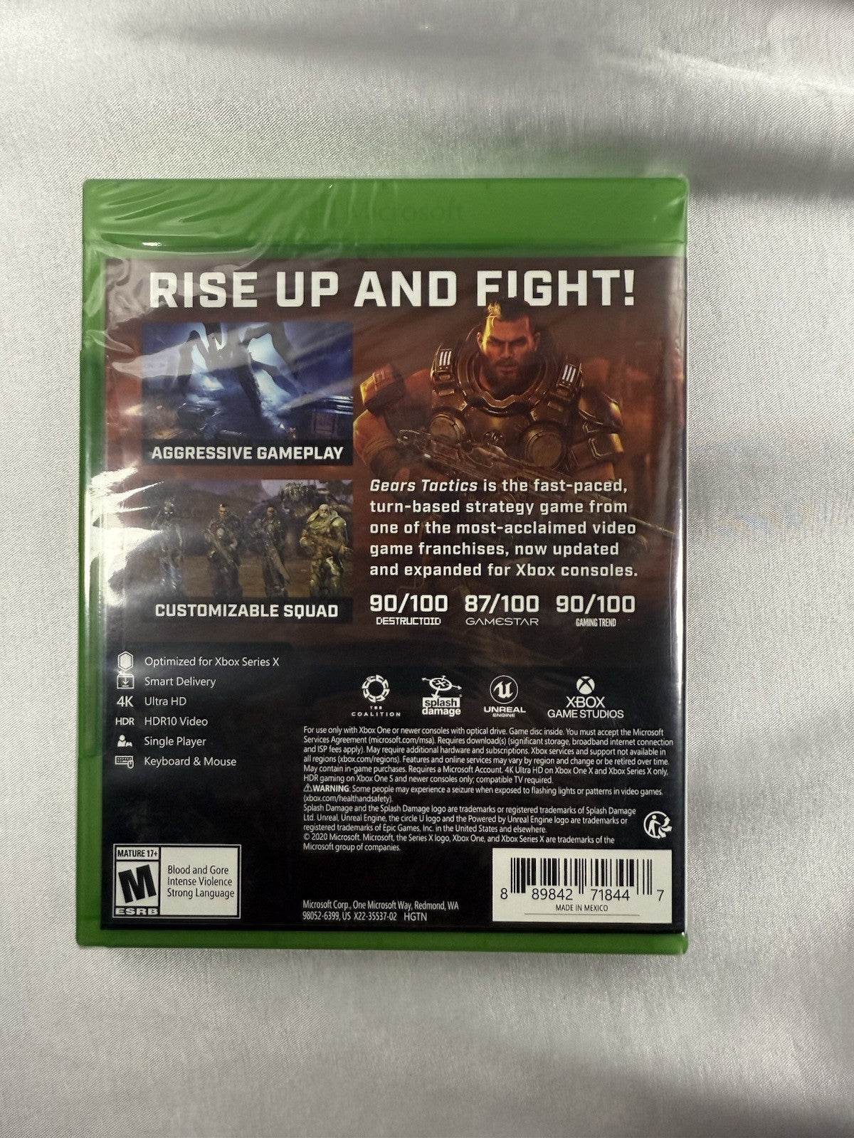 Gears Tactics – Xbox Series X / Xbox One – Brand New & Sealed 🎮🔥