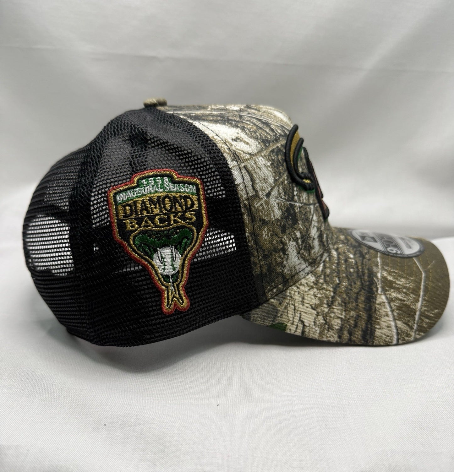 New Era 9Forty A-Frame Arizona Diamondbacks Inaugural Patch Snapback Rail D Hat
