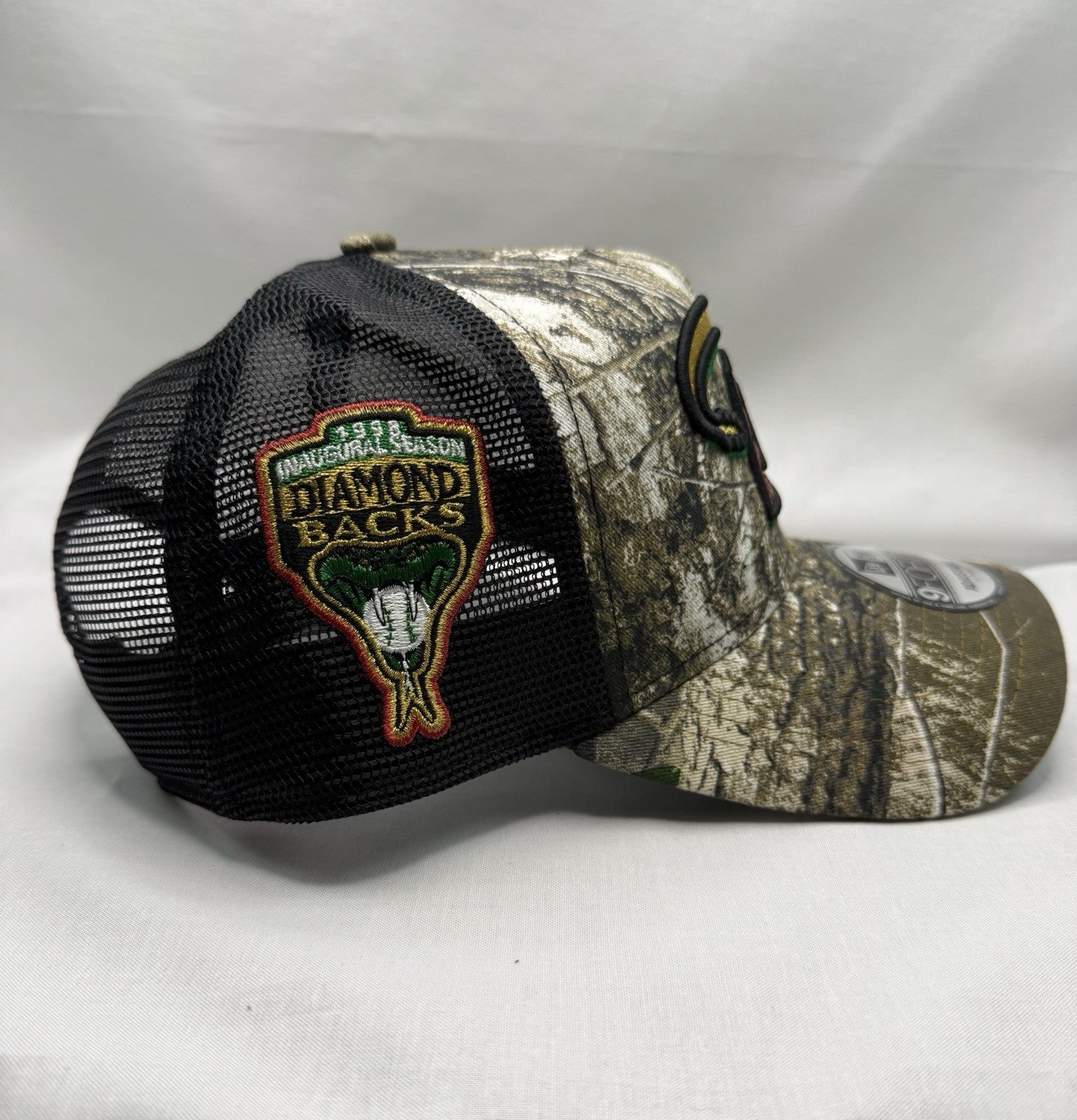 New Era 9Forty A-Frame Arizona Diamondbacks Inaugural Patch Snapback Rail D Hat